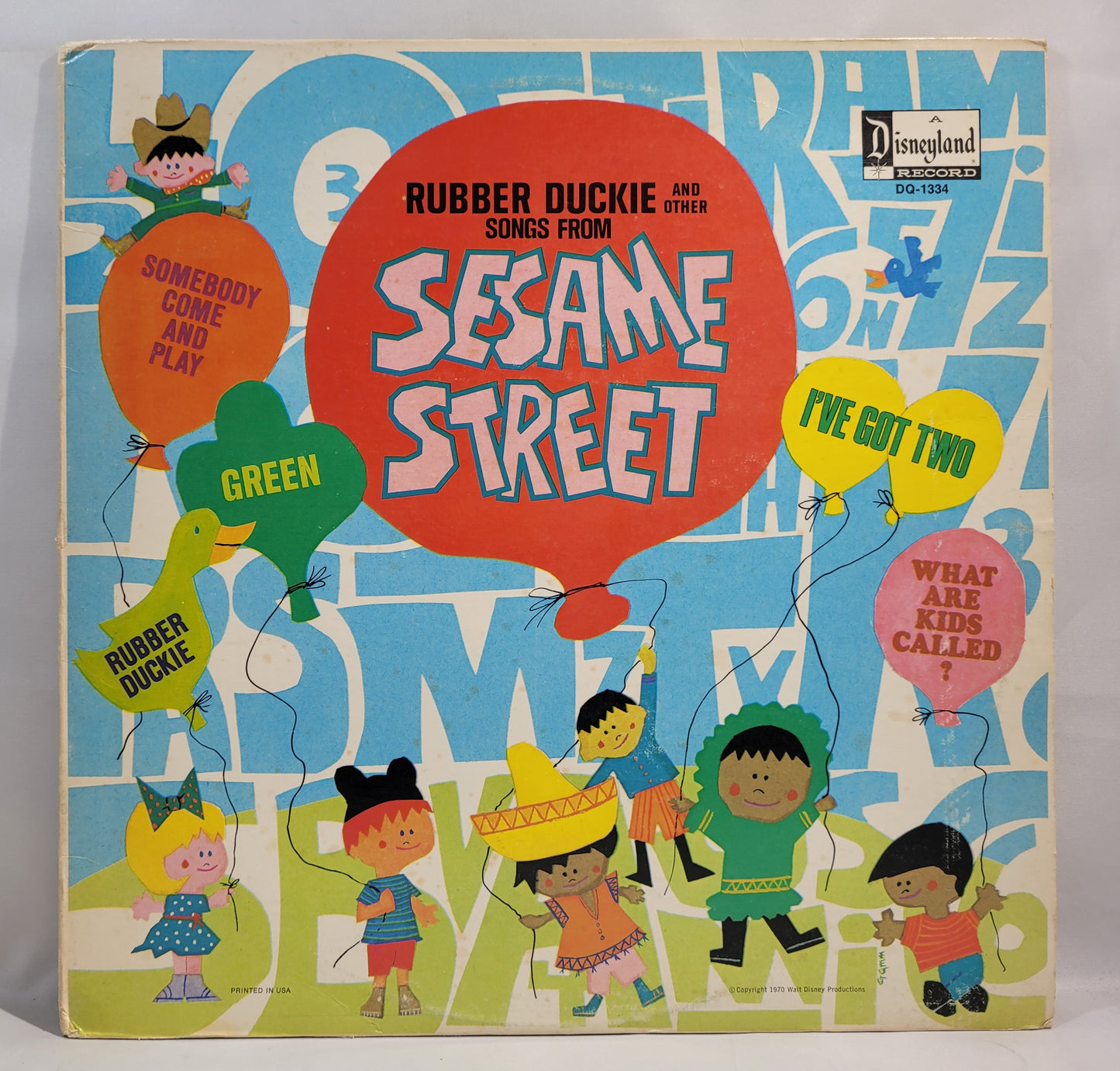 Disney - Rubber Duckie and Other Songs From Sesame Street [Vinyl Record LP]