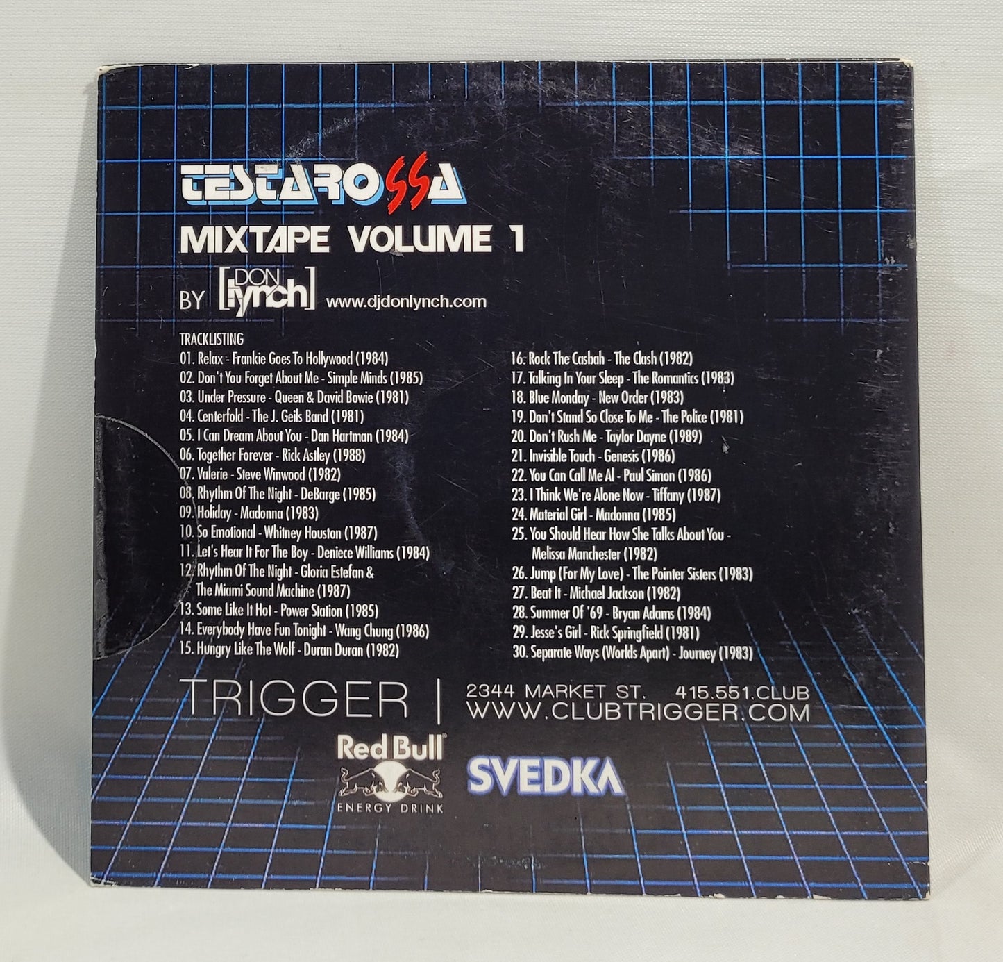 Don Lynch - Testarossa Mixtape Volume 1 by Don Lynch [CD] [B]