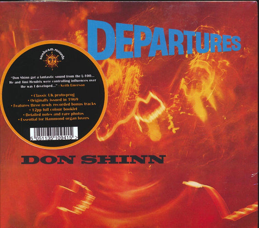 Don Shinn - Departures [2019 Reissue Remastered Digipak] [New CD]
