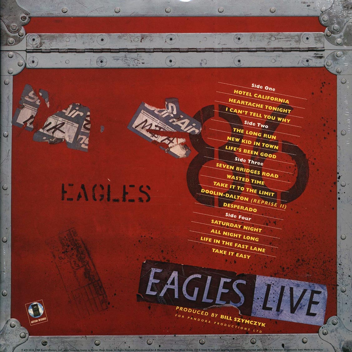 Eagles - Eagles Live [2021 Reissue 180G Poster] [New Double Vinyl Record LP]