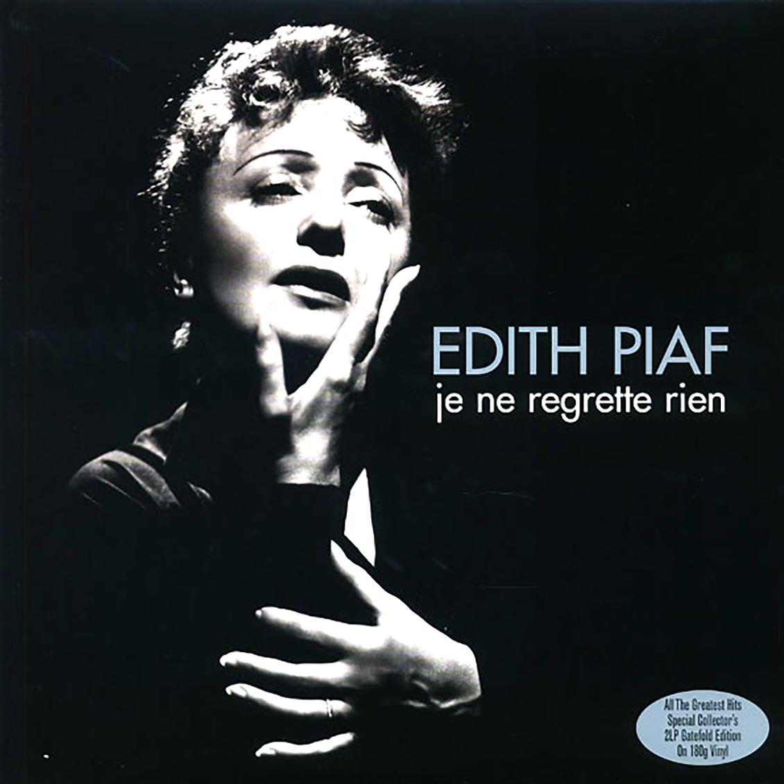 Edith Piaf - Je Ne Regrette Rien [2017 Compilation Reissue 180G Clear] [New Double Vinyl Record LP]