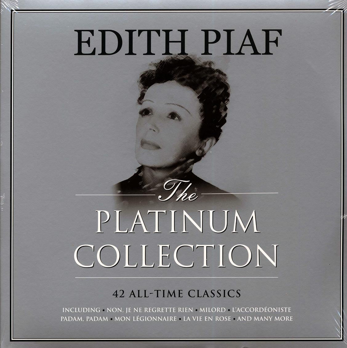 Edith Pilaf - The Platinum Collection [2018 White] [New Triple Vinyl Record LP]