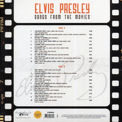 Elvis Presley - Songs From the Movies [2022 Compilation] [New Vinyl Record LP]