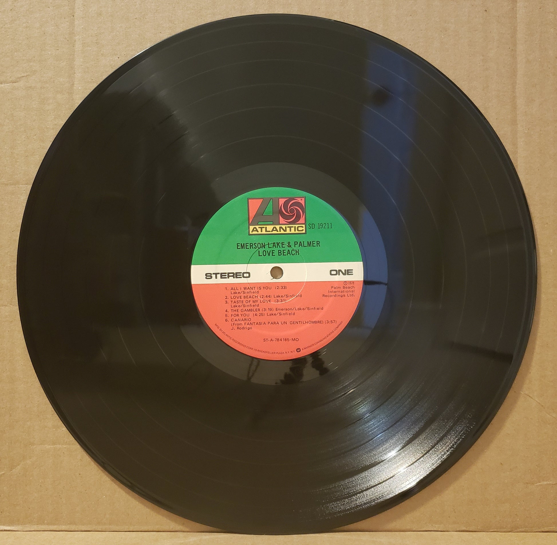 Emerson, Lake & Palmer - Love Beach [1978 Monarch] [Used Vinyl Record LP]