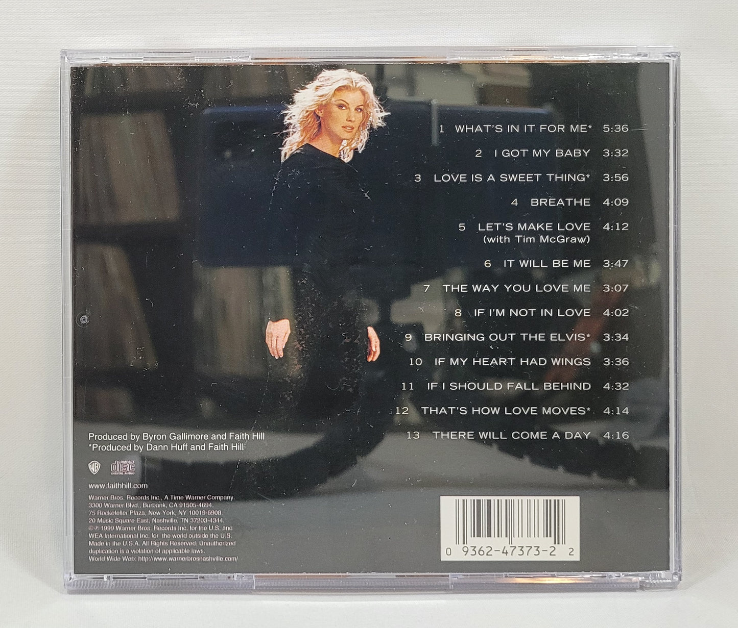 Faith Hill - Breathe [1999 Olyphant Pressing] [Used CD]