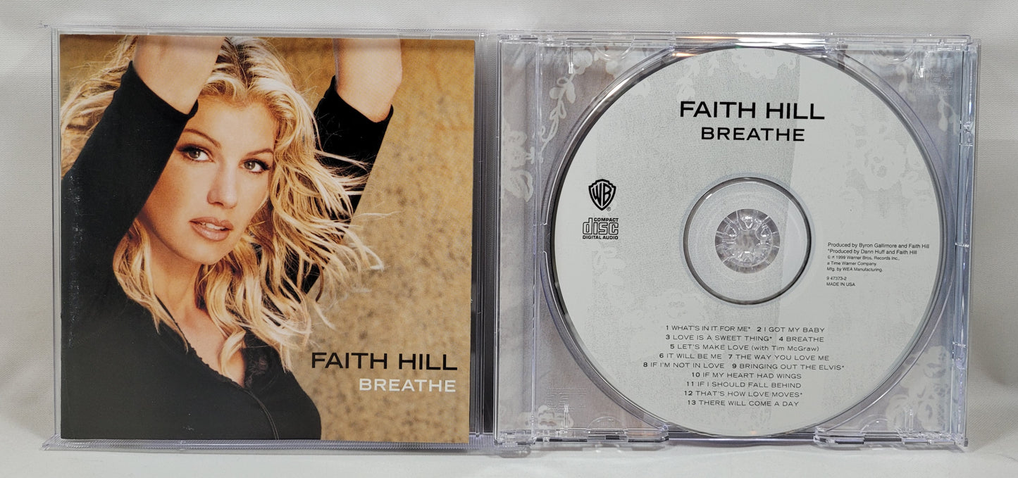 Faith Hill - Breathe [1999 Olyphant Pressing] [Used CD] [B]