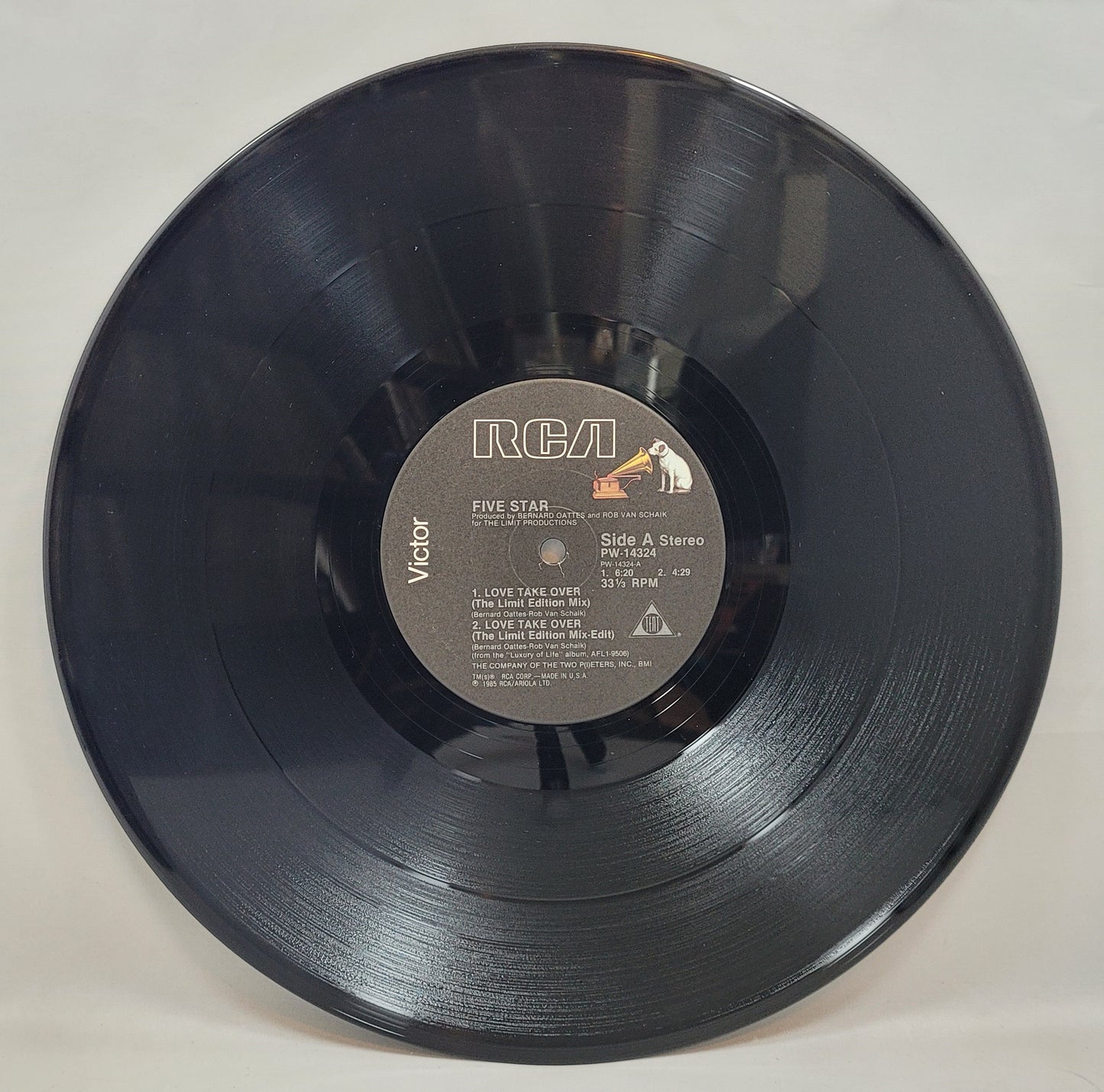 Five Star - Love Take Over [1986 Used Vinyl Record 12" Single]