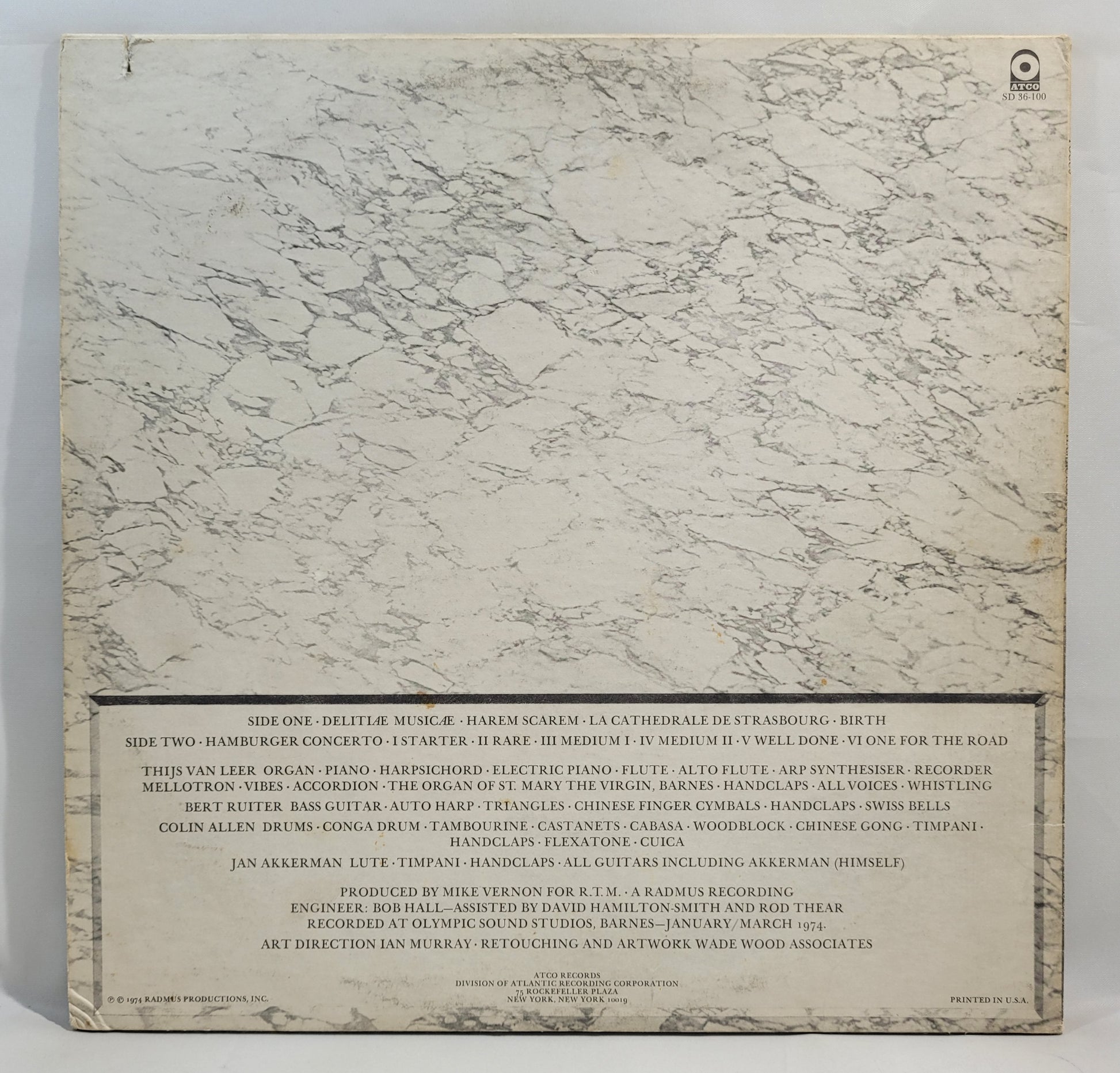 Focus - Hamburger Concerto [Vinyl Record LP]