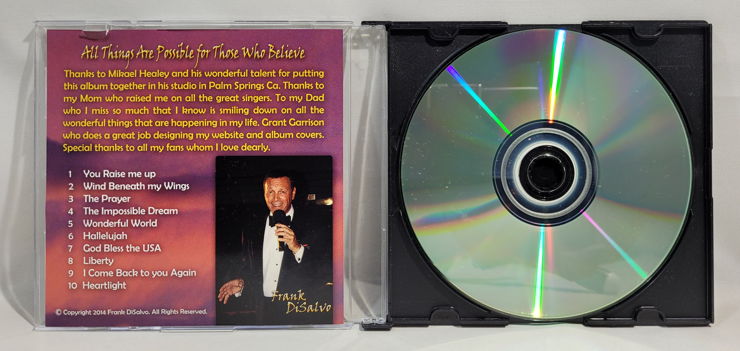 Frank DiSalvo - All Things Are Possible for Those Who Believe [CD]