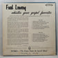 Fred Lowery - Fred Lowery Whistles Your Gospel Favorites [1967 Used Vinyl LP]