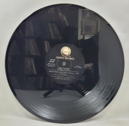 Gary Myrick - Hearts Pound (Like a Rhythm Machine) [1985 Promo] [Used Vinyl Record 12" Single]