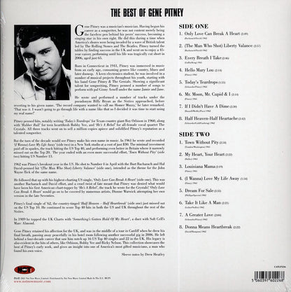 Gene Pitney - The Best Of [2022 Compilation 180G] [New Vinyl Record LP]