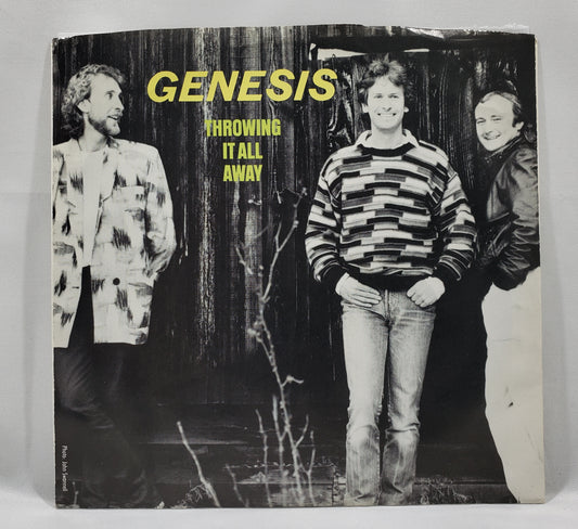 Genesis - Throwing It All Away [1986 AR Pressing] [Used Vinyl Record 7" 45 Single]