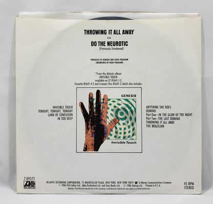 Genesis - Throwing It All Away [1986 AR Pressing] [Used Vinyl Record 7" 45 Single]