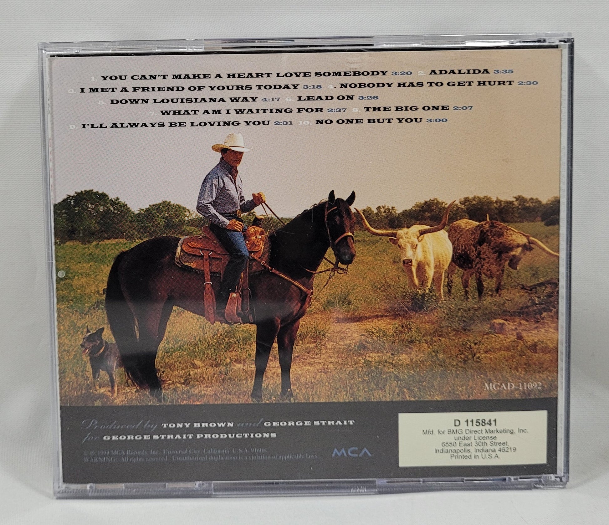 George Strait - Lead On [1994 Club Edition] [Used CD]