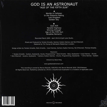 God Is an Astronaut - Age of the Fifth Sun [2018 Reissue Green] [New Vinyl Record LP]