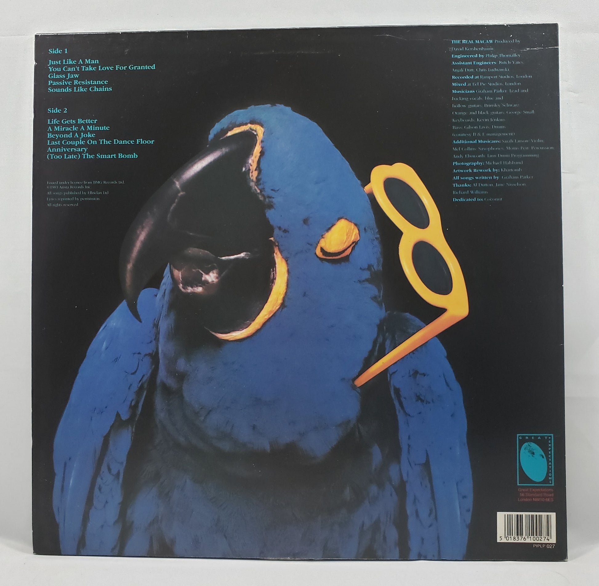 Graham Parker - The Real Macaw [Used Vinyl Record LP]