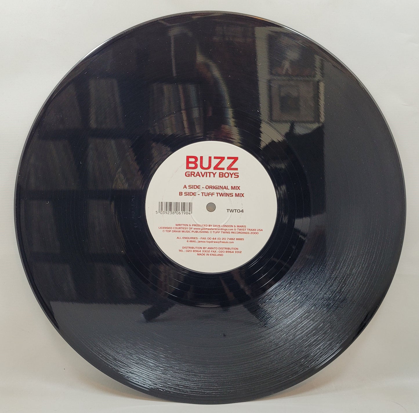 Gravity Boys - Buzz [2001 Used Vinyl Record 12" Single] [B]