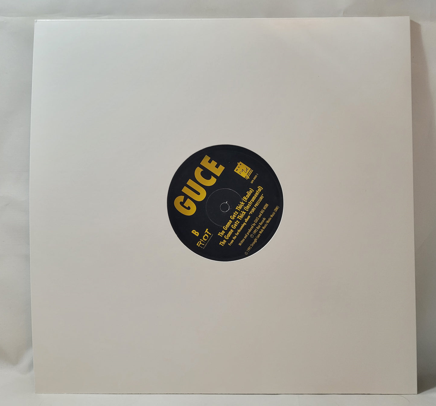 Guce - Western Bay Playa / The Game Getz Thick [Vinyl Record 12" Single]