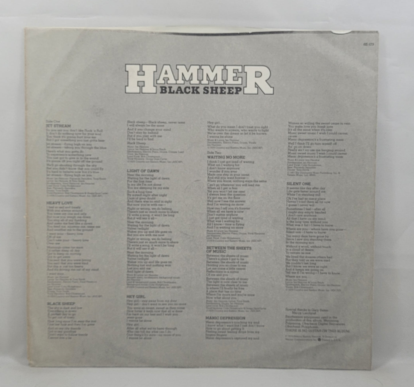 Hammer - Black Sheep [1979 Promo] [Used Vinyl Record LP]