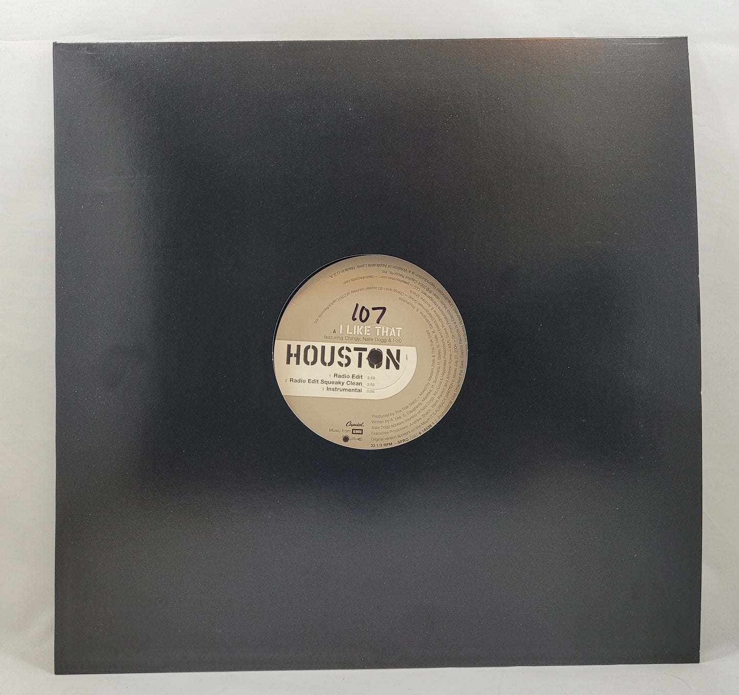 Houston - I Like That [2004 Promo] [Used Vinyl Record 12" Single]