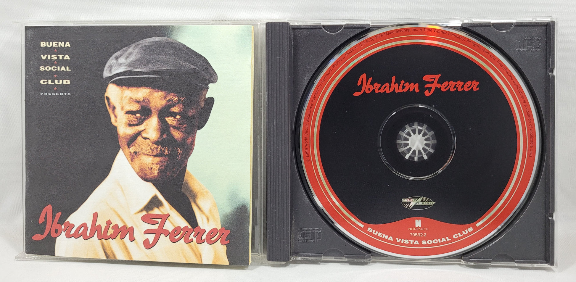 Ibrahim Ferrer - Buena Vista Social Club Presents Ibrahim Ferrer [1999 Used CD]