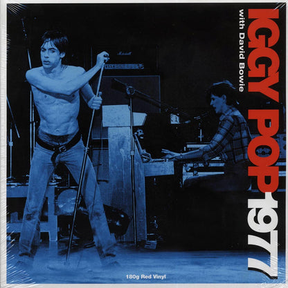 Iggy Pop With David Bowie - 1977 [2018 Reissue 180G Red] [New Vinyl Record LP]