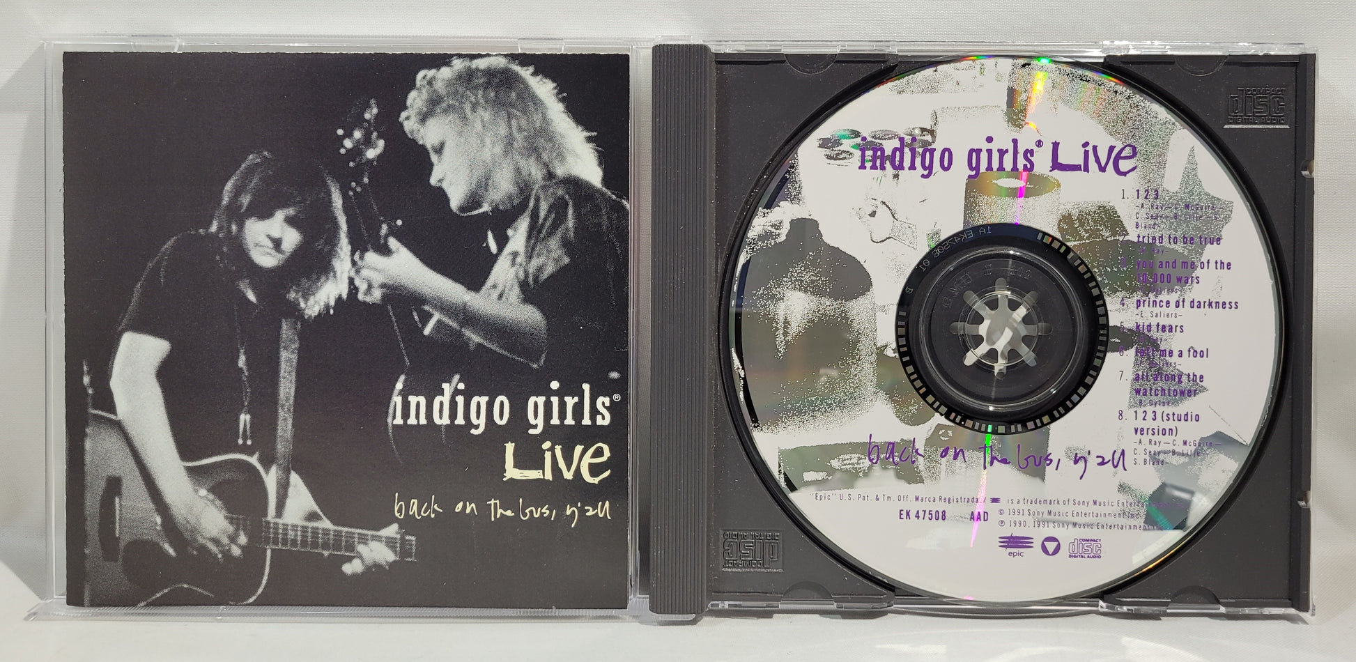Indigo Girls - Indigo Girls Live - Back on the Bus, Y'all [1991 Used CD]