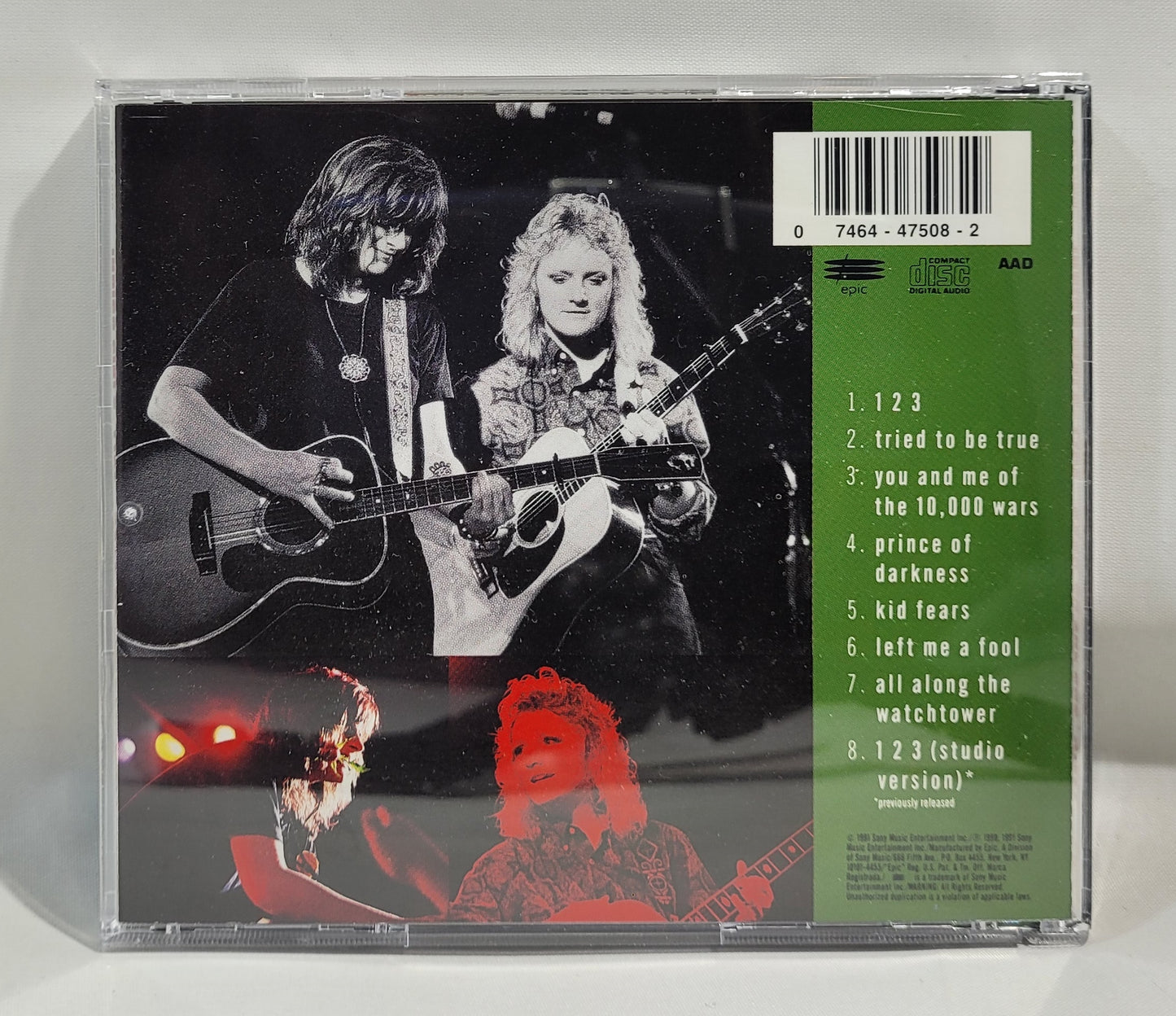 Indigo Girls - Indigo Girls Live - Back on the Bus, Y'all [1991 Used CD]