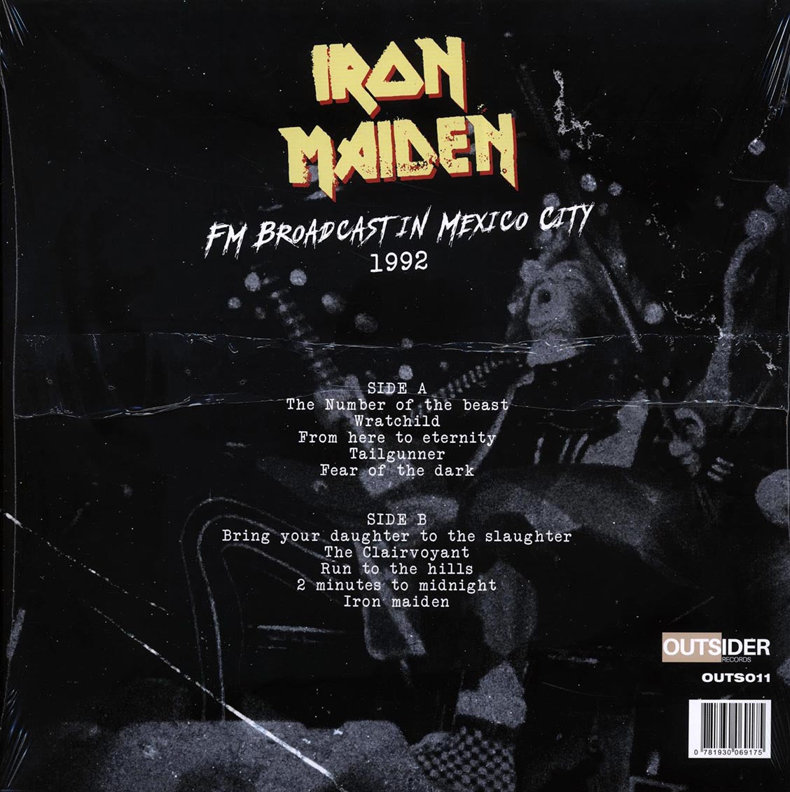 Iron Maiden - From Here to Mexico [2022 Unofficial Limited Clear] [New Vinyl Record LP]