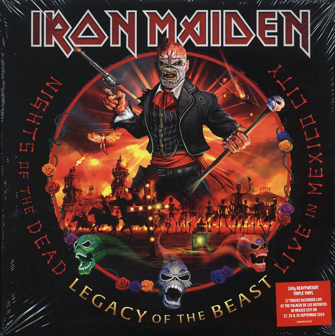 Iron Maiden - Nights of the Dead, Legacy of the Beast: Live in Mexico City [2020 180G] [New Triple Vinyl Record LP]