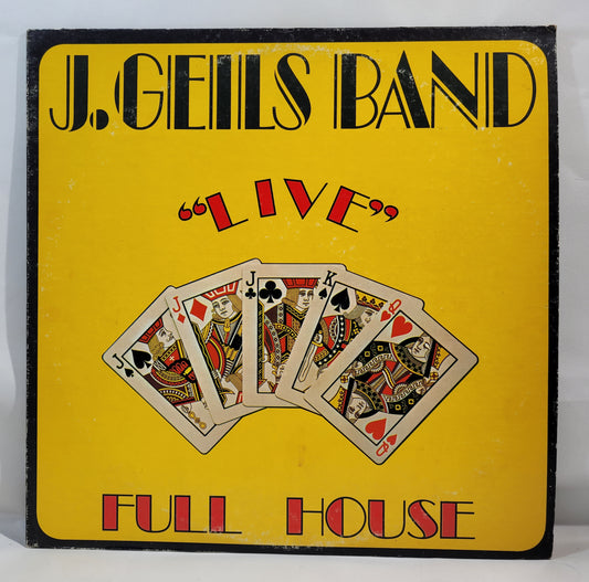 J. Geils Band - "Live" Full House [1972 Reissue] [Used Vinyl Record LP]