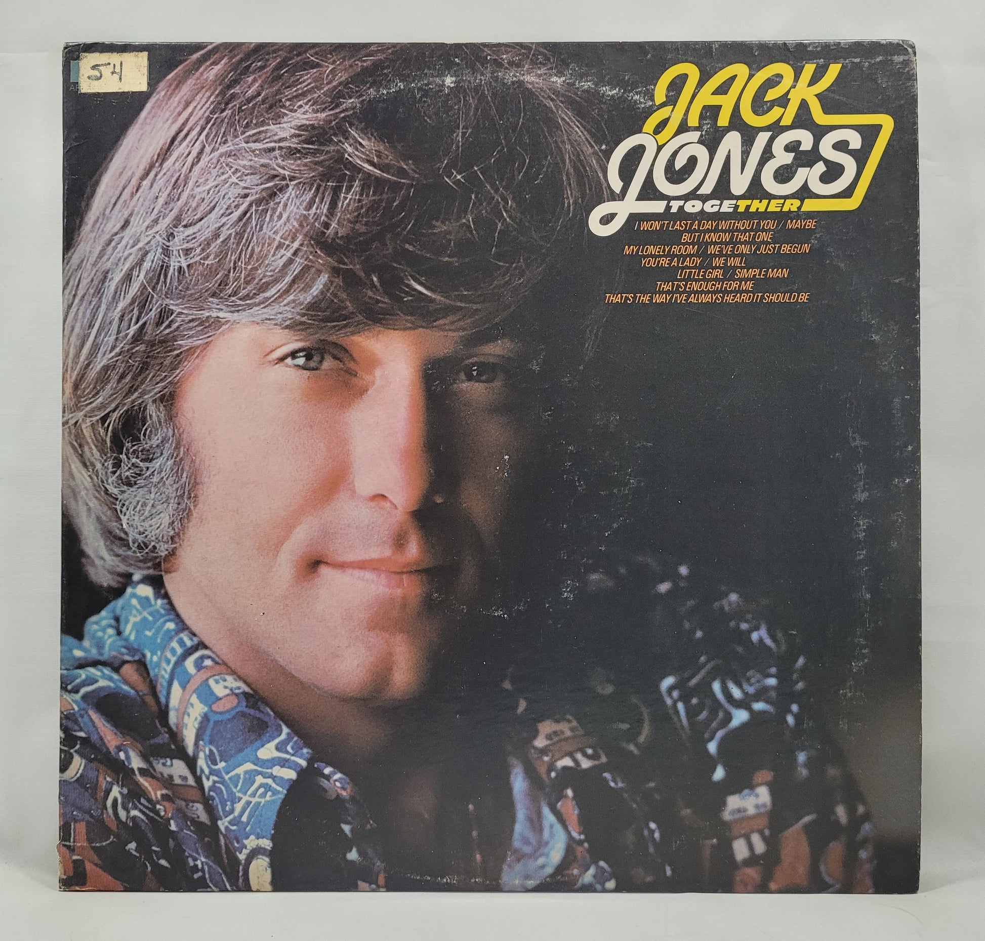 Jack Jones - Together [1973 Promo] [Used Vinyl Record LP]