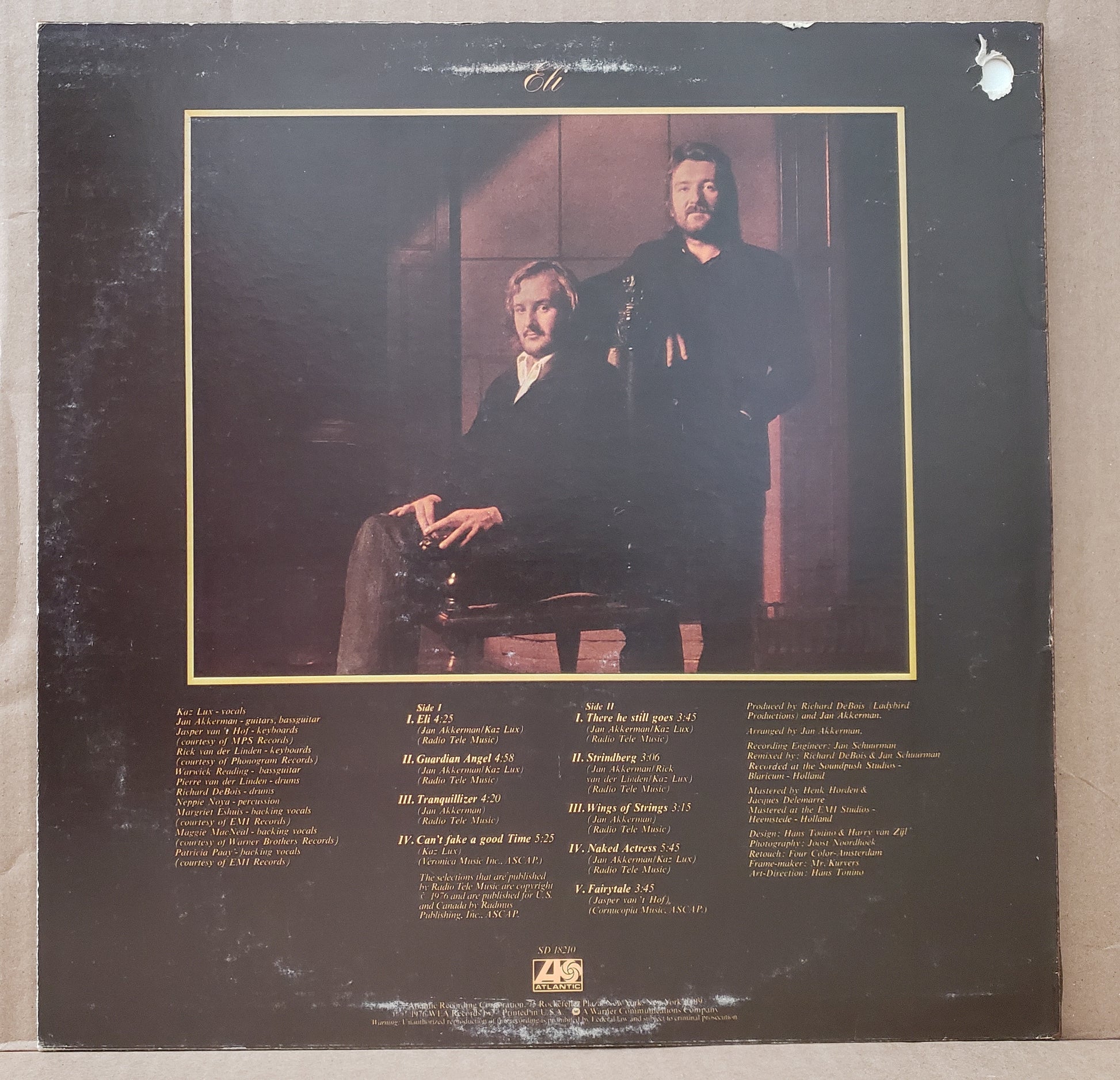 Jan Akkerman & Kaz Lux - Eli [1976 Promo] [Used Vinyl Record LP]