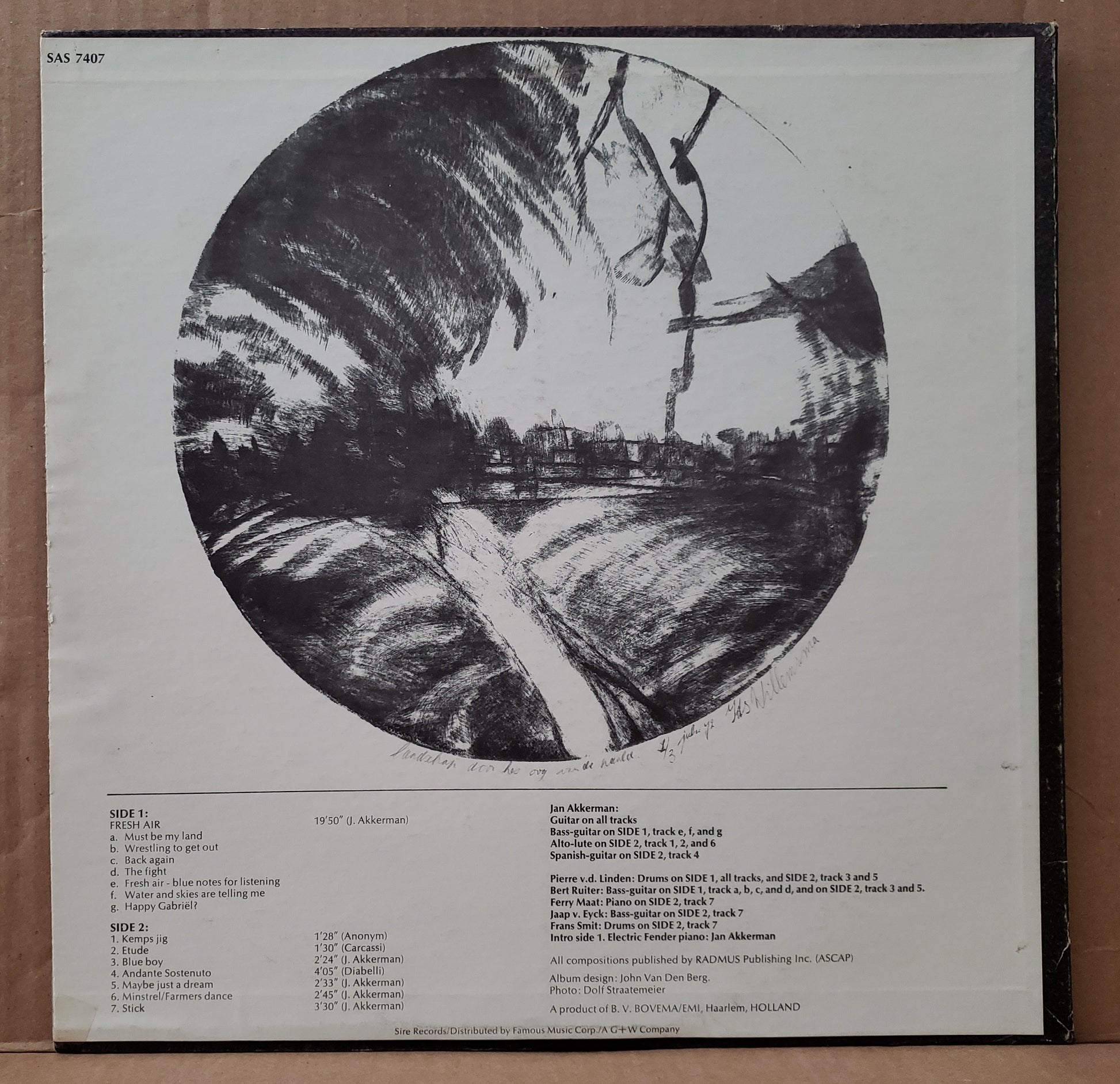 Jan Akkerman - Profile [1972 Promo] [Used Vinyl Record LP]