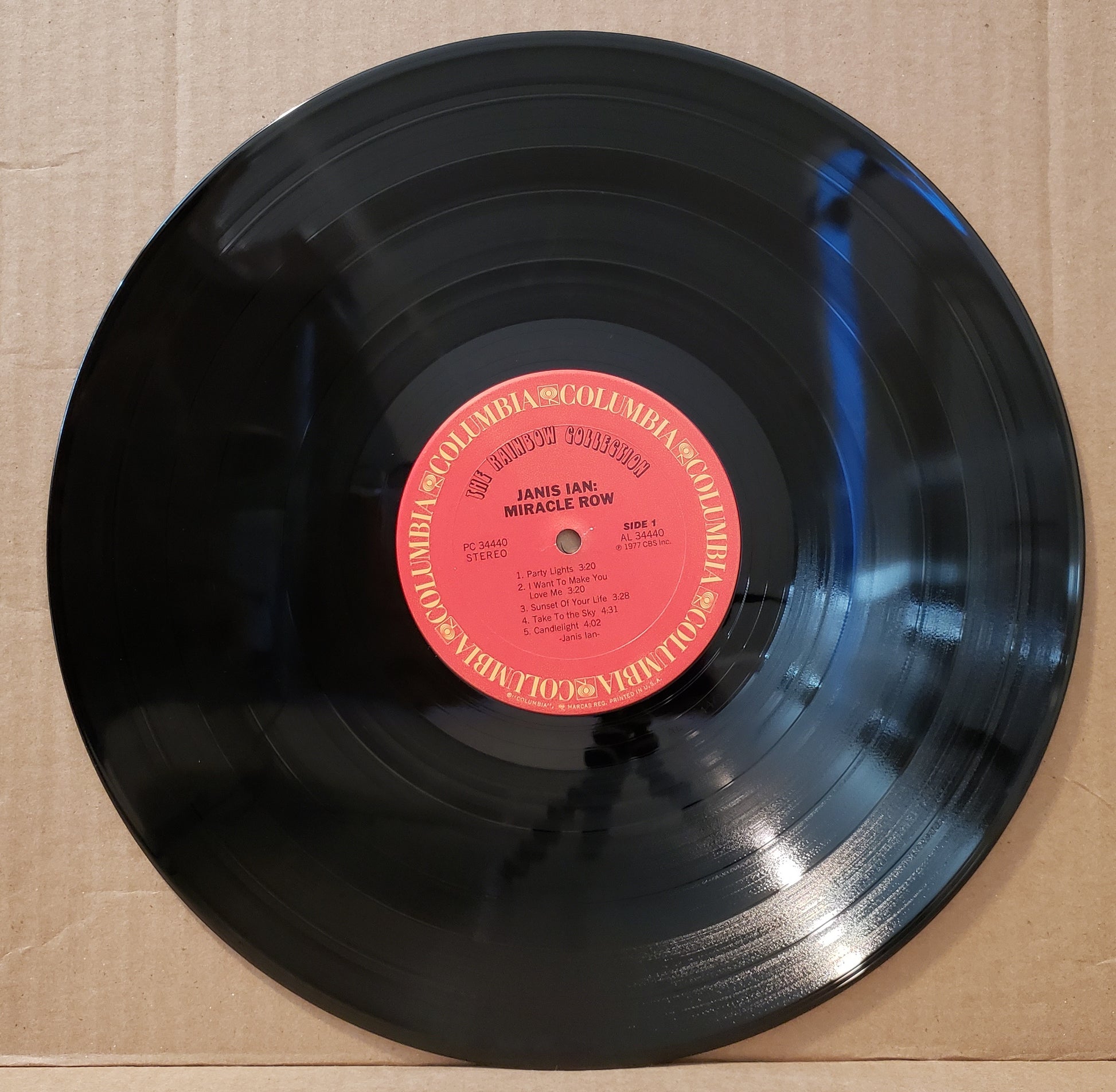 Janis Ian - Miracle Row [1977 Gatefold] [Used Vinyl Record LP]