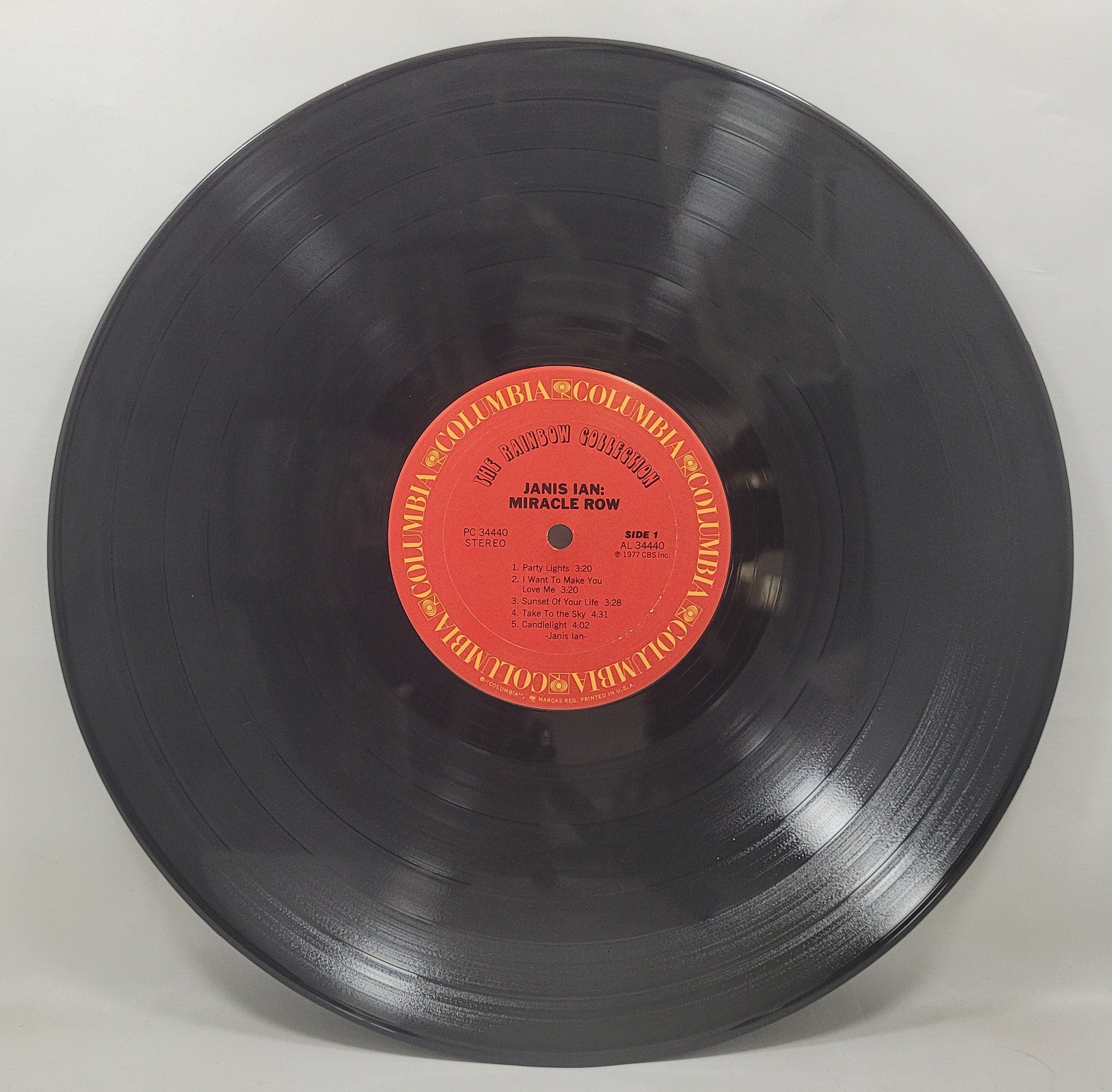 Janis Ian - Miracle Row [1977 Santa Maria Pressing] [Used Vinyl Record LP] [D]