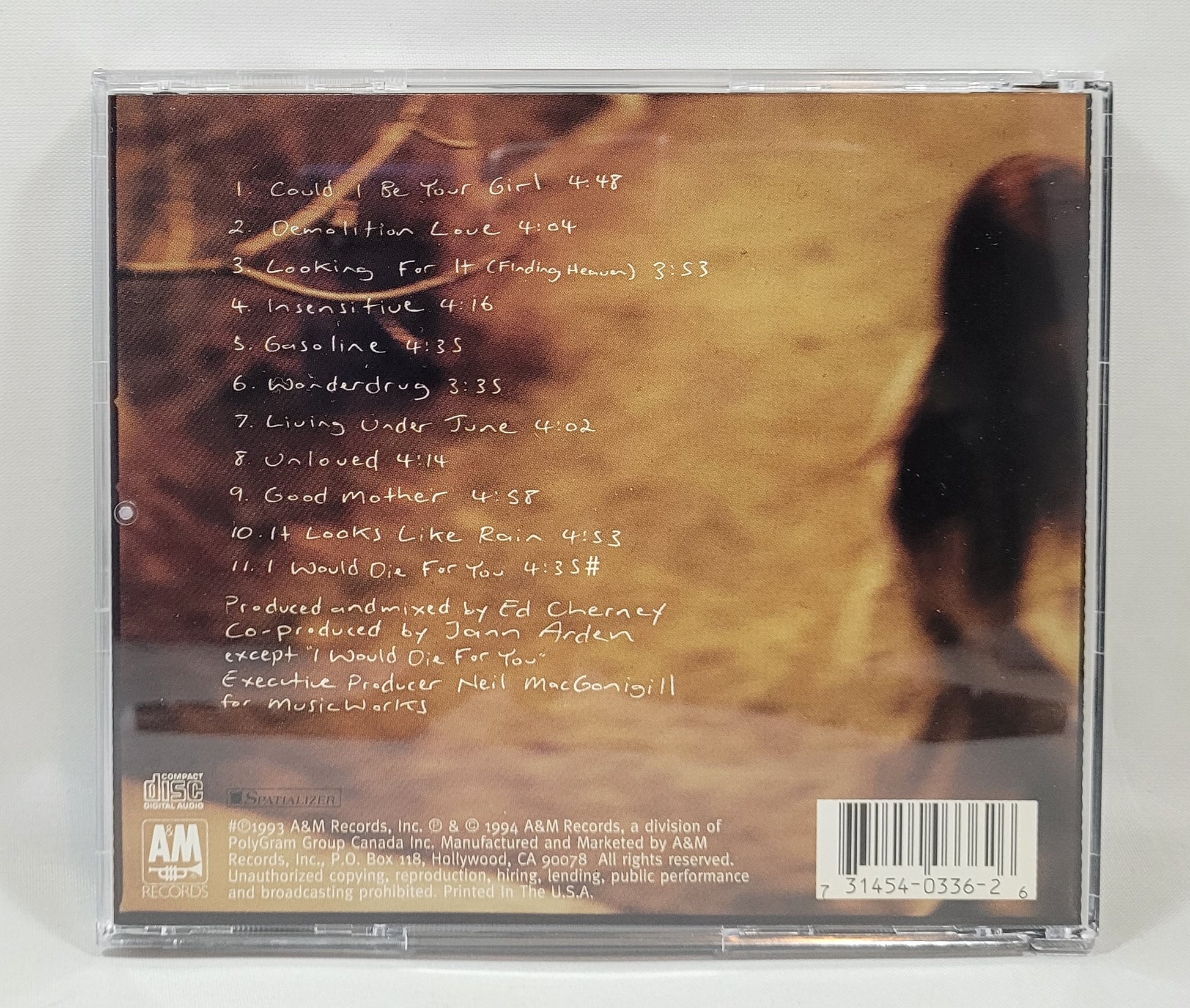 Jann Arden - Living Under June [1994 Used CD] [B]