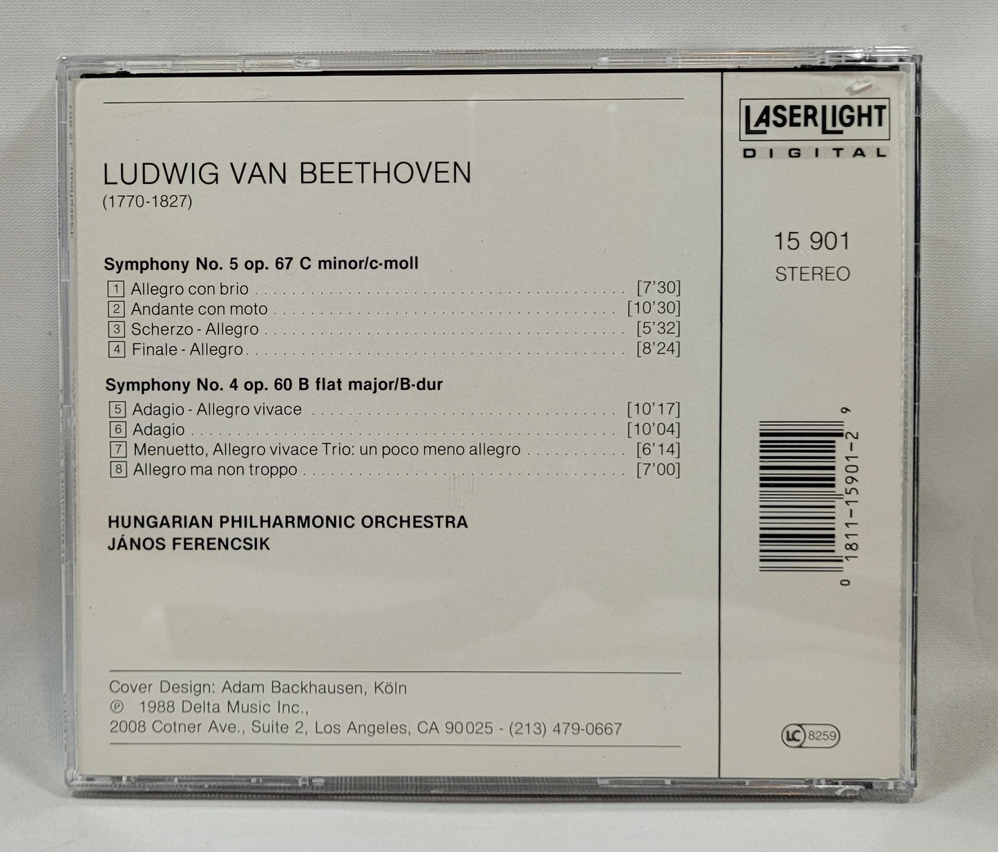 János Ferencsik - Beethoven Collection Vol. 1 [CD]