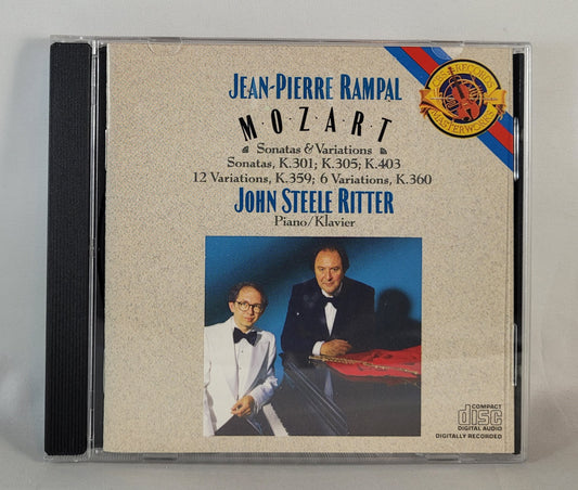 Jean-Pieere Rampal, John Steele Ritter - Mozart Sonatas and Variations [CD]