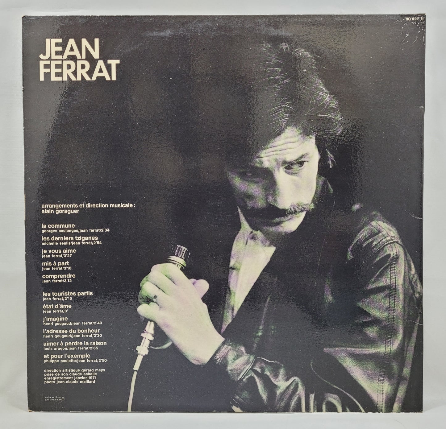 Jean Ferrat - Jean Ferrat [Reissue] [Used Vinyl Record LP]
