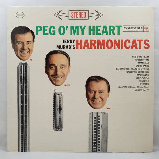 Jerry Murad's Harmonicats - Peg O' My Heart [1961 Used Vinyl Record LP]