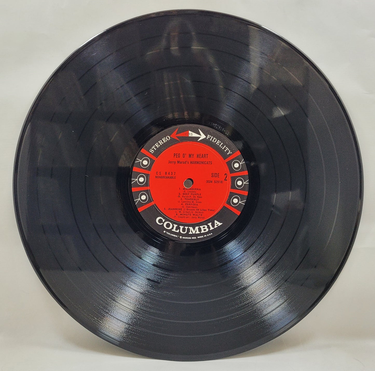 Jerry Murad's Harmonicats - Peg O' My Heart [1961 Used Vinyl Record LP]