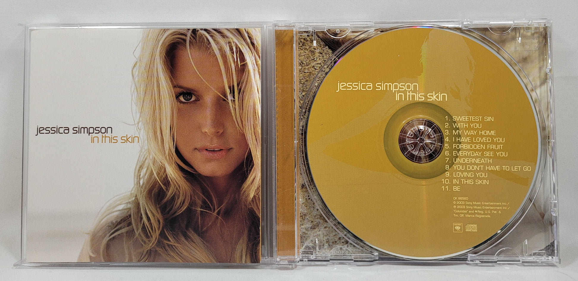Jessica Simpson - In This Skin [2003 Used CD]