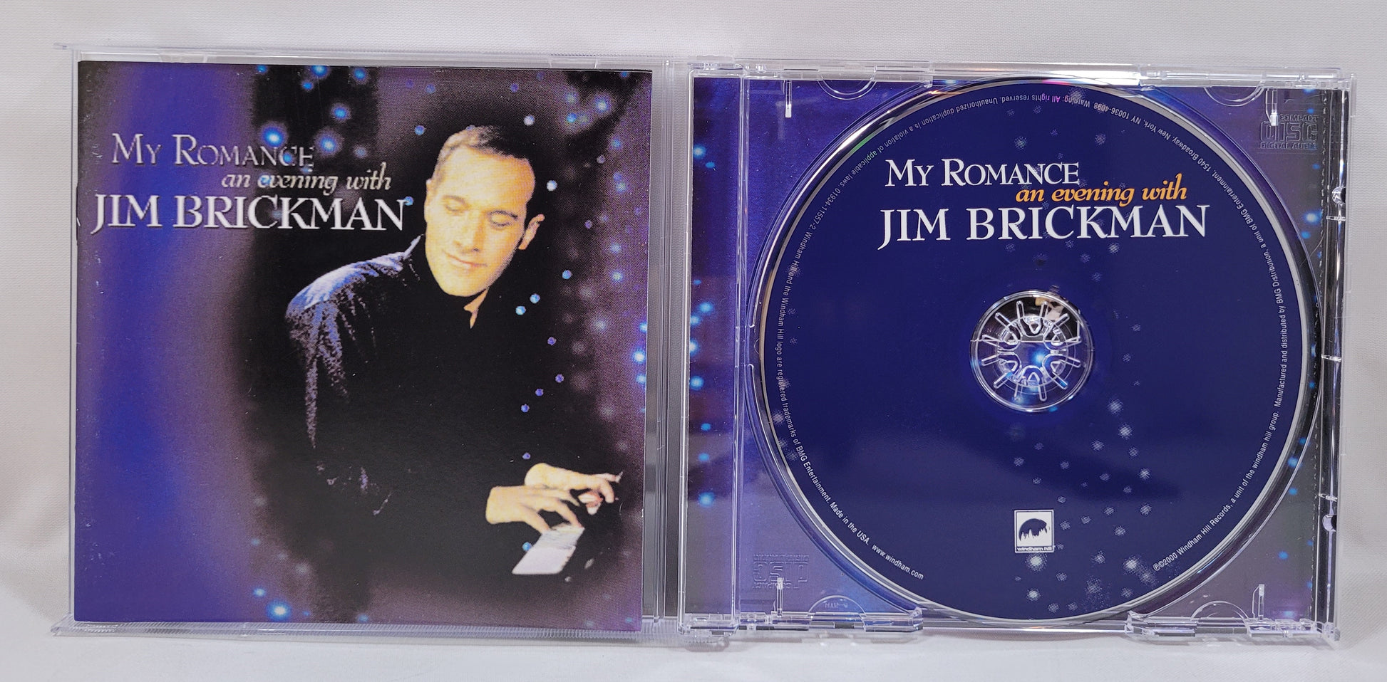 Jim Brickman - My Romance - An Evening With Jim Brickman [2000 Used CD]