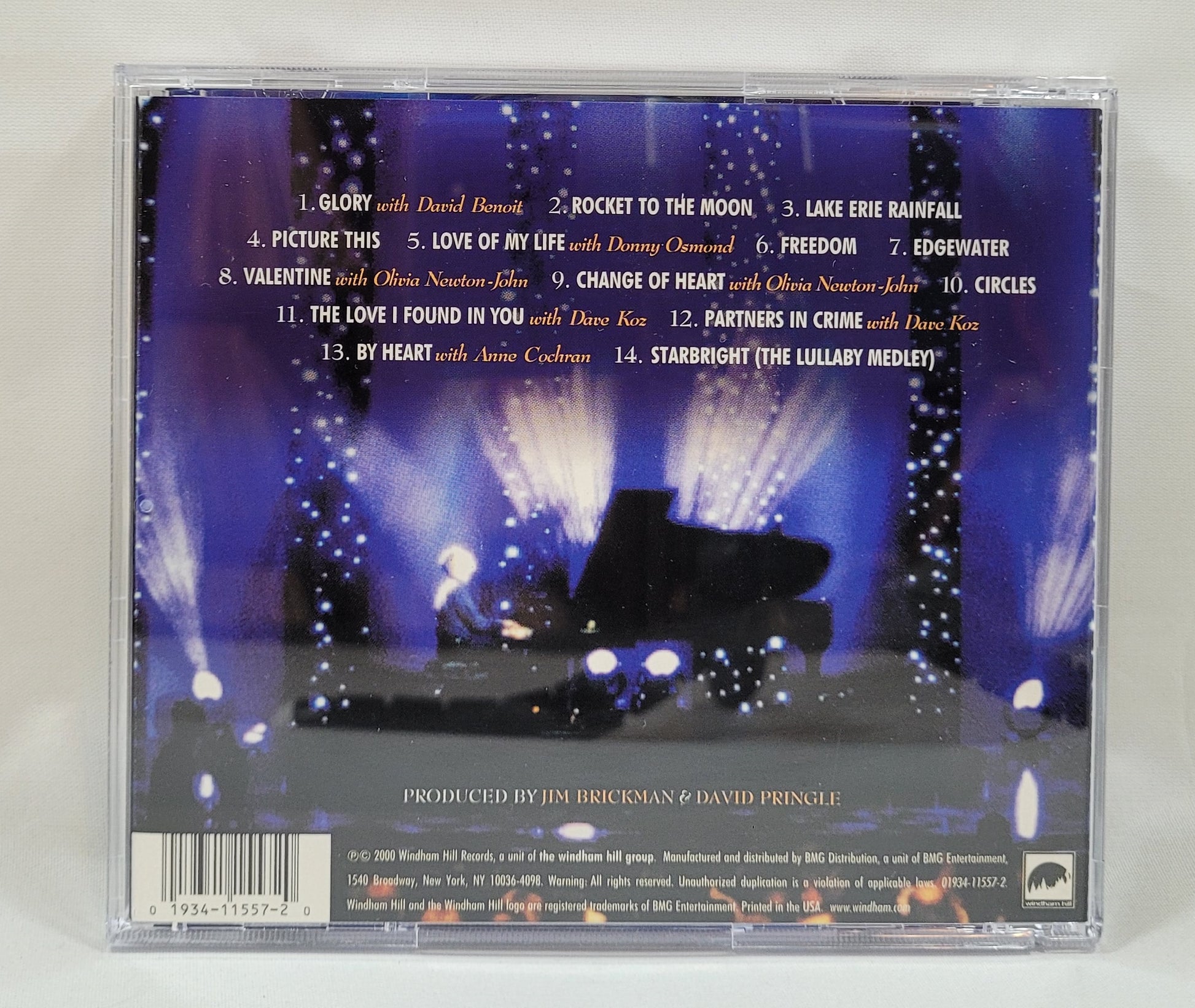 Jim Brickman - My Romance - An Evening With Jim Brickman [2000 Used CD]