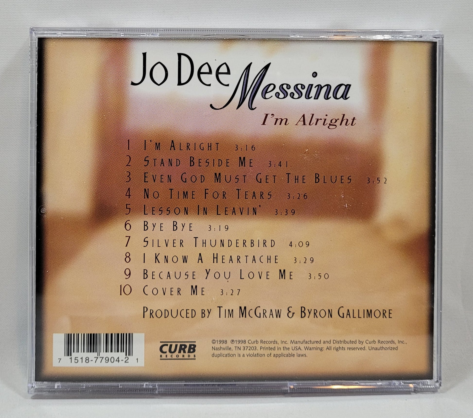 Jo Dee Messina - I'm Alright [1998 Used CD]