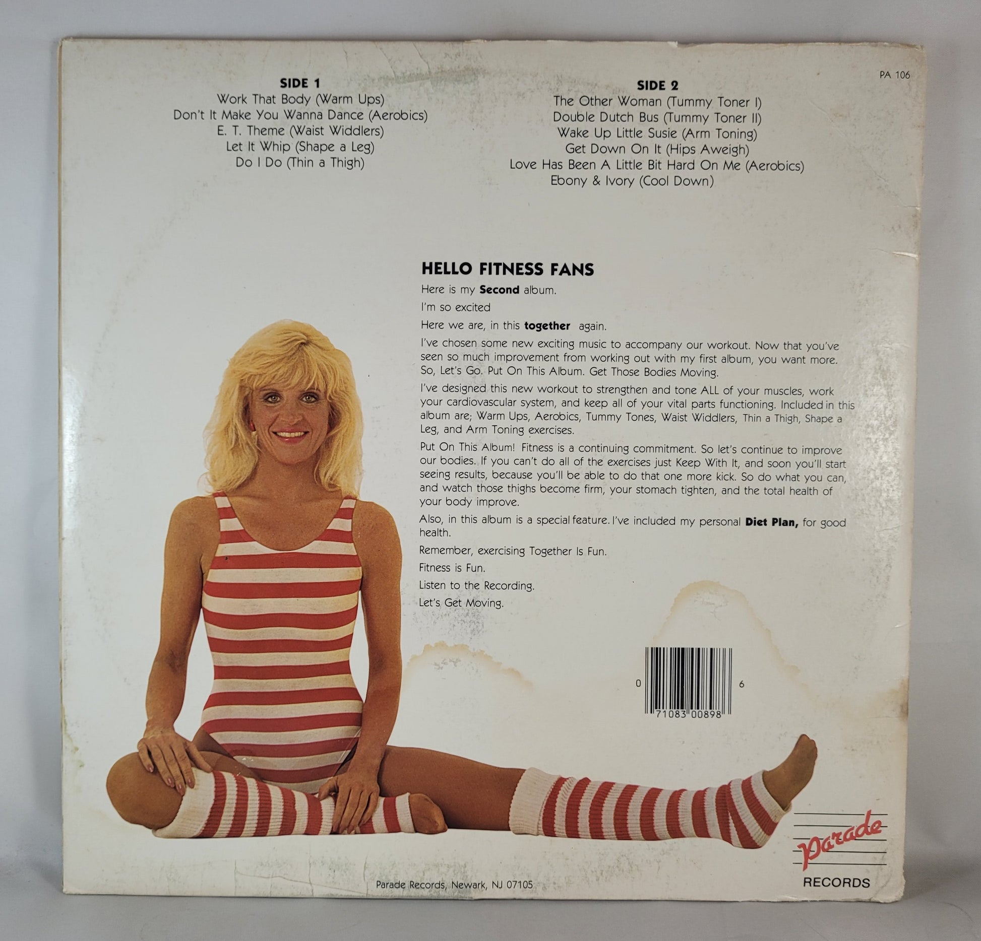 Joanie Greggains - Aerobic Shape Up II [Used Vinyl Record LP]