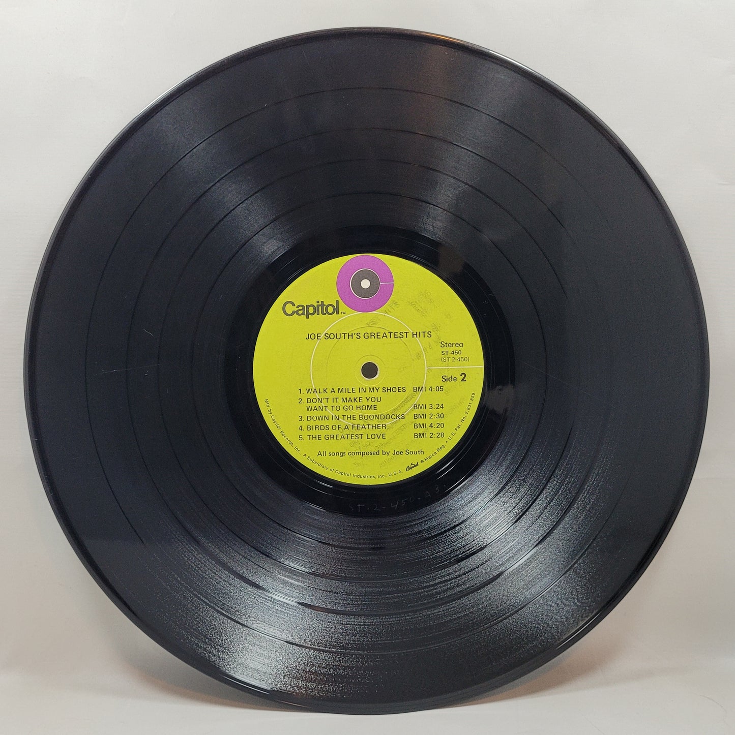 Joe South - Joe South's Greatest Hits Vol. 1 [1970 Compilation] [Used Vinyl Record LP]