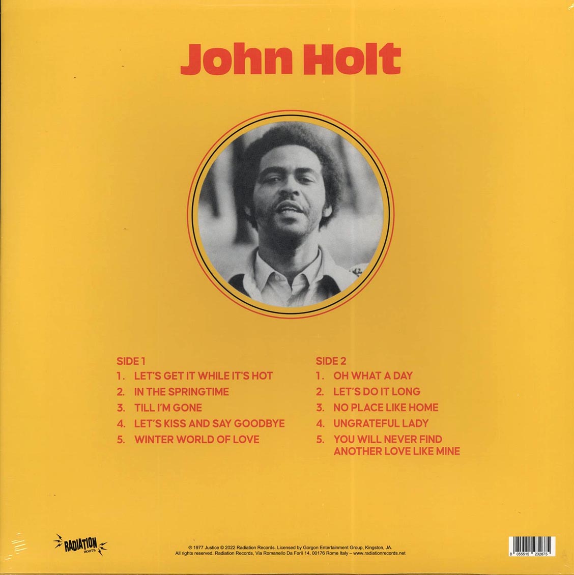 John Holt - 3000 Volts of Holt [2022 Reissue] [New Vinyl Record LP]